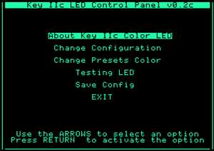 Apple IIc Backlit Mechanical Keyboard