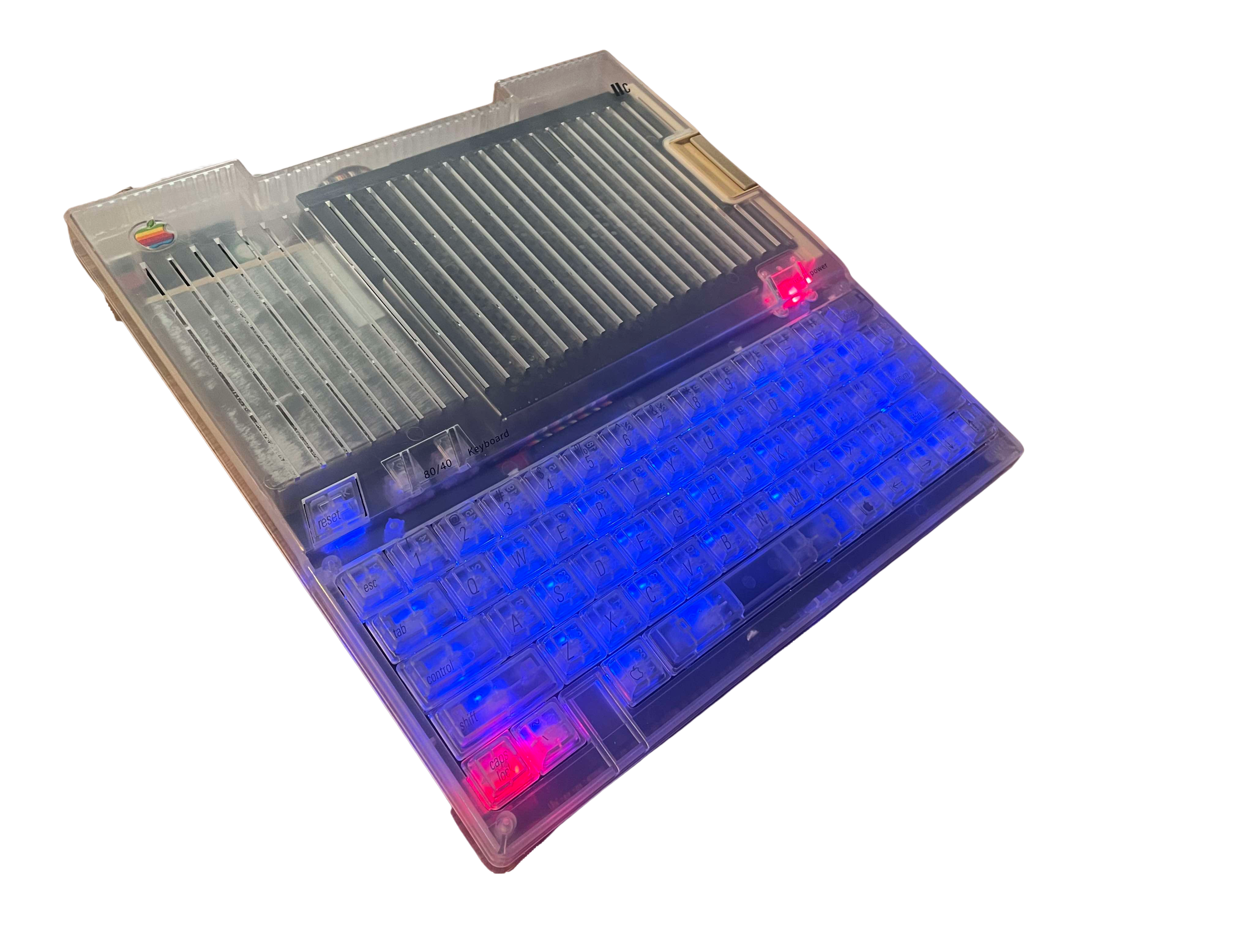 MacEffects Clear Case for the Apple IIc