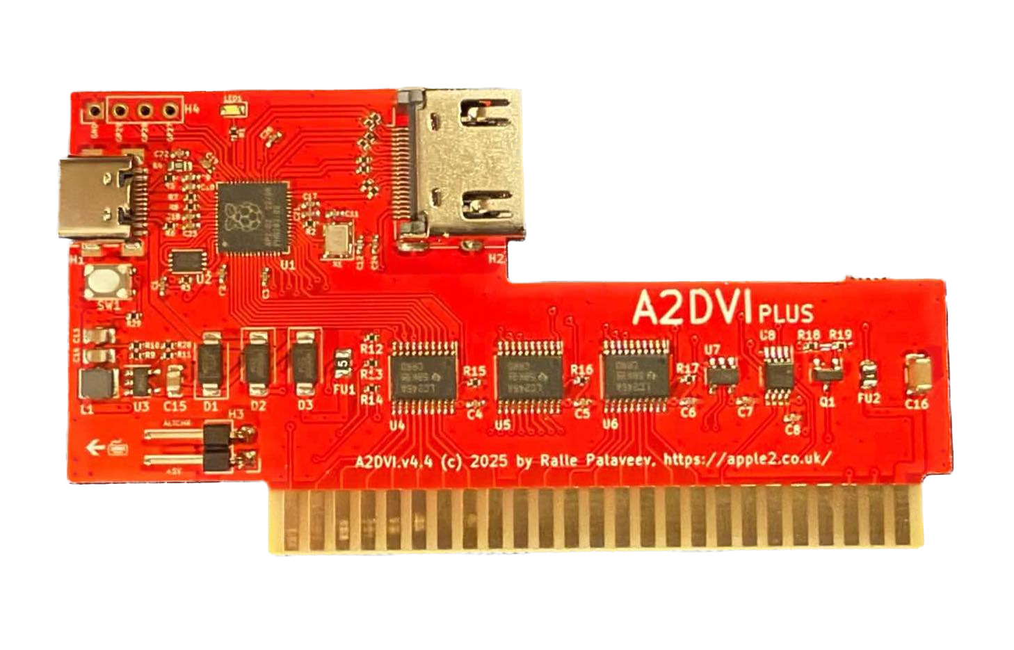 A2DVI v4.4 Digital Video Card for Apple II – MacEffects