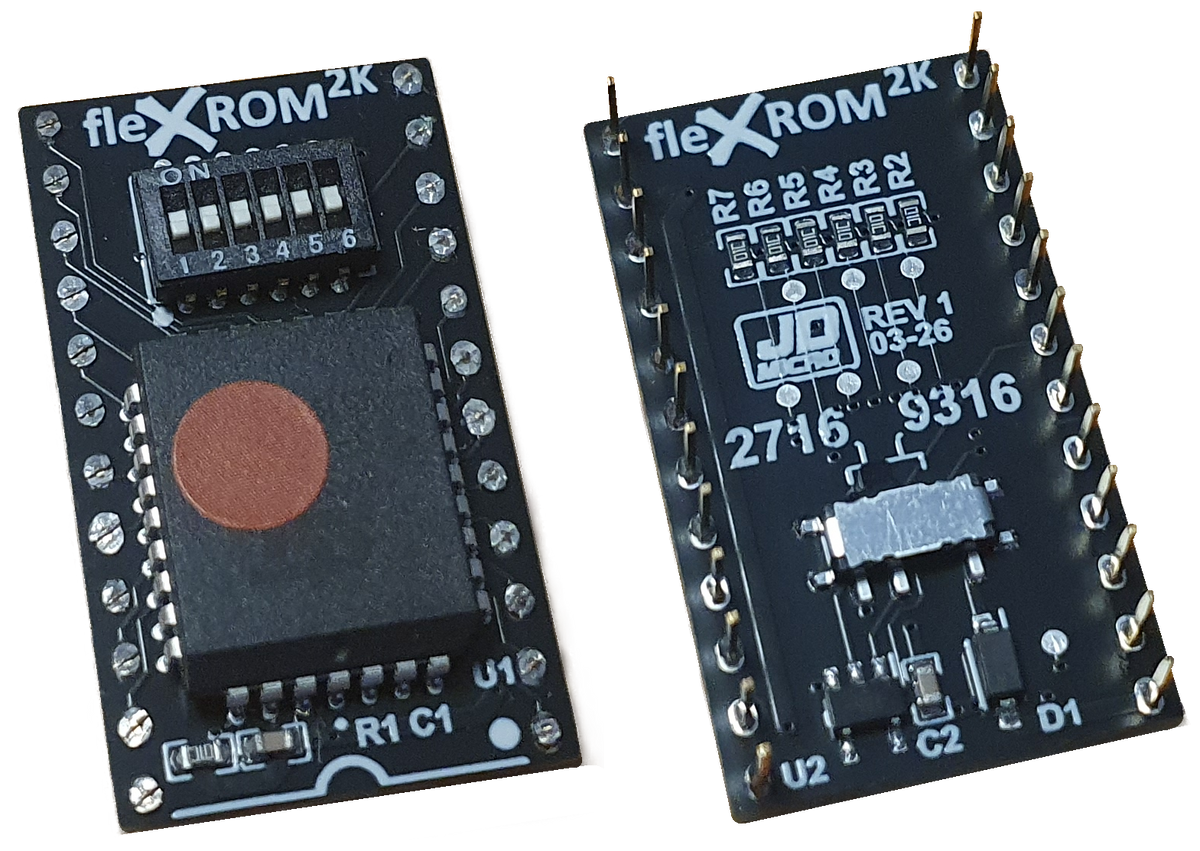 fleXrom 2k Selectable ROM for Various Apple II Systems – MacEffects