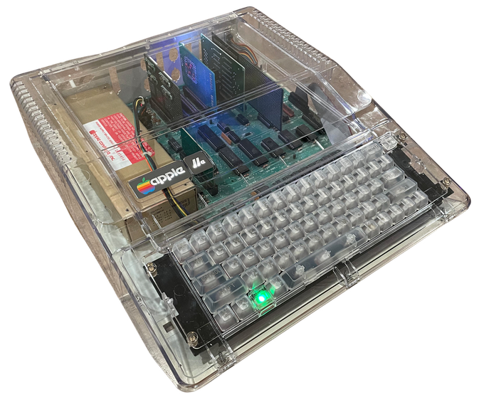 MacEffects Clear Case for Apple IIe