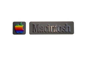 Refurbished Apple Macintosh 128k Badge Pair